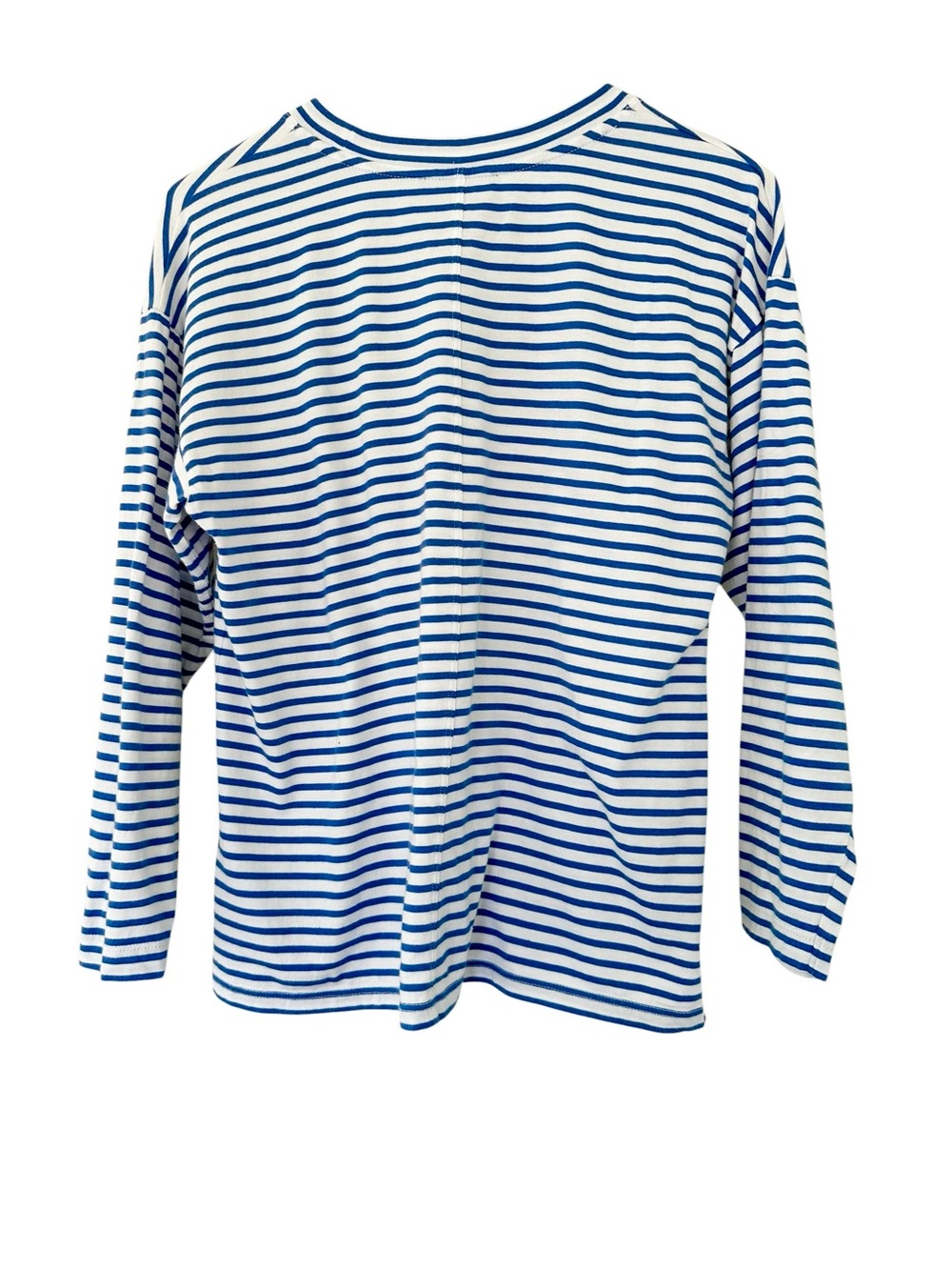 AYR • The Port Tee Blue White Stripe - Picture 5 of 9